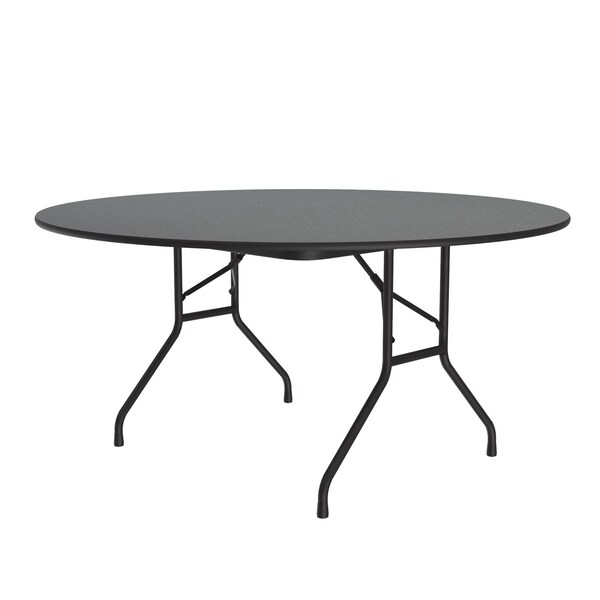 CF HPL Folding Tables 60" Round Montana Granite